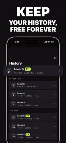 Wogger: Workout Tracker & Log Screenshot 4 of 10