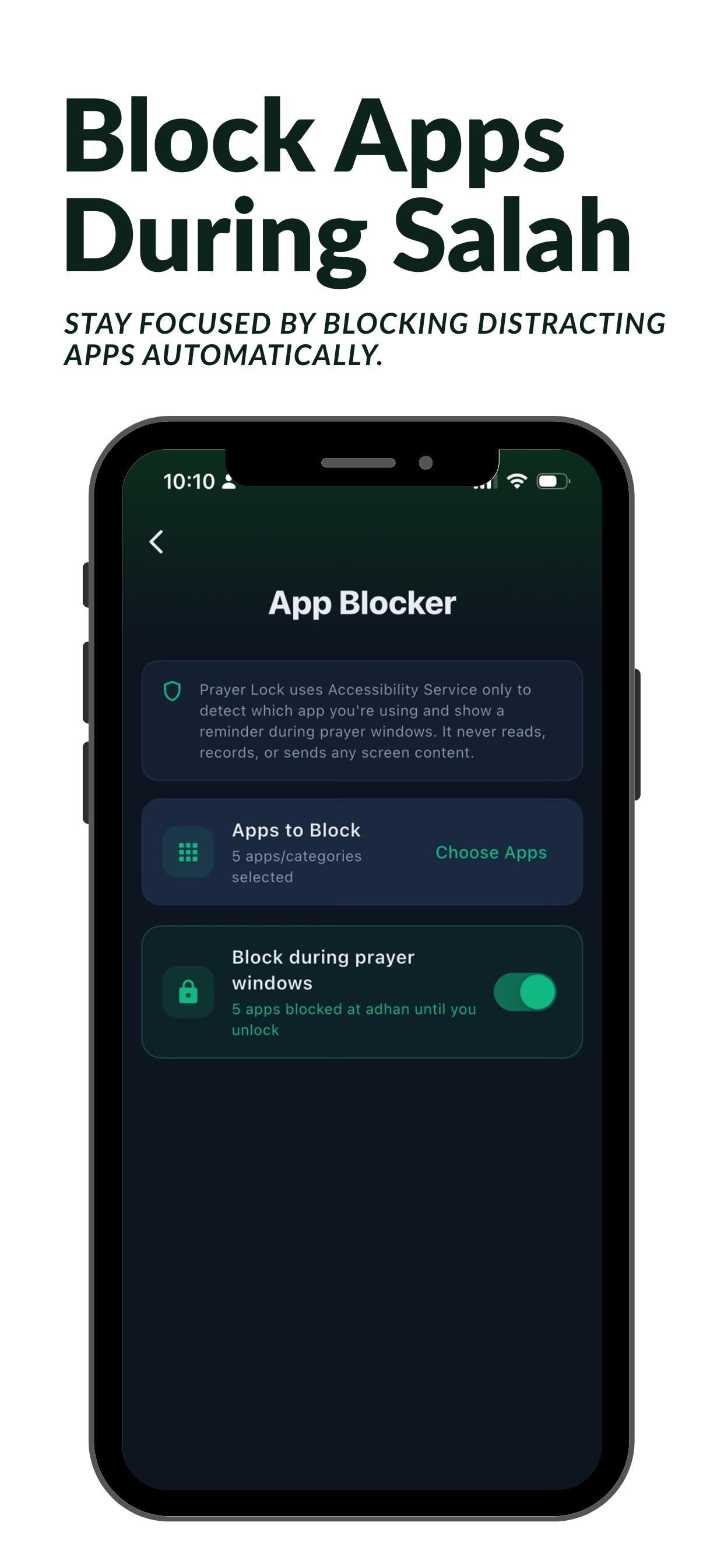 Prayer Lock: for Muslims screenshot 5