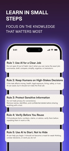 Nexera: AI Tools Learning App Screenshot 9 of 9