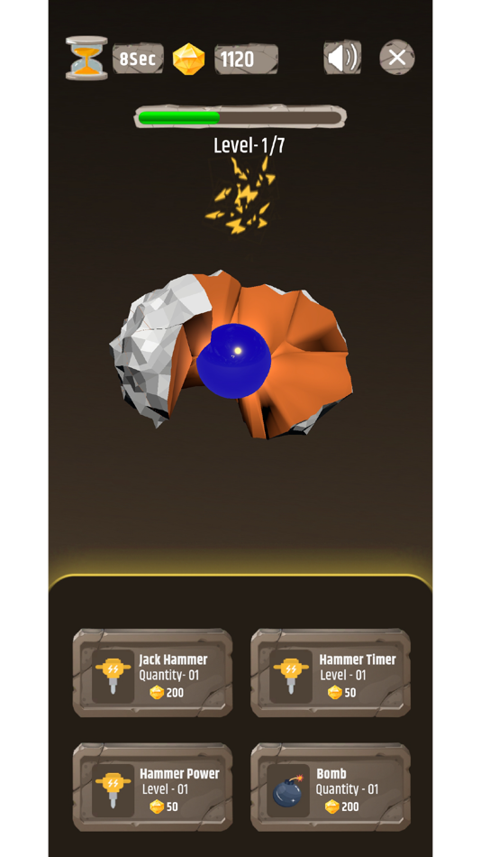 #4. Gem-miner (iOS) 由: Antier Solutions Private Limited