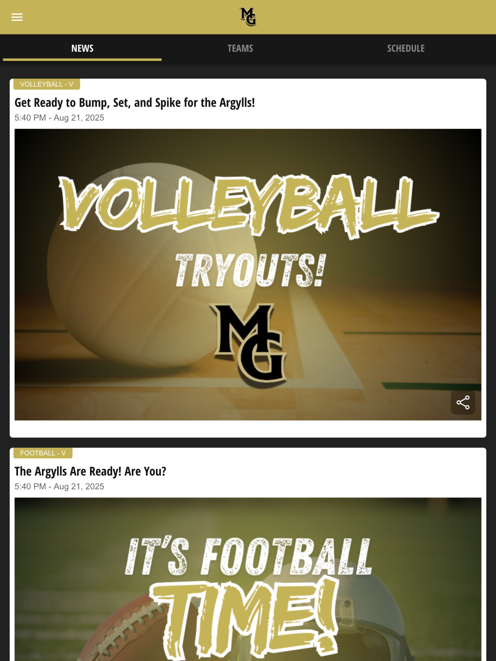 Madison-Grant Athletics