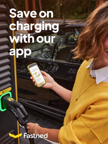 Fastned - EV charging app iPad screenshot