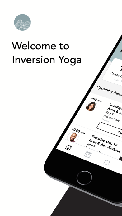 Inversion Yoga iPhone screenshot 1 - Health & Fitness app