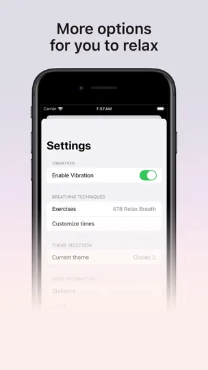 Скриншот Calmaria на iPhone 2