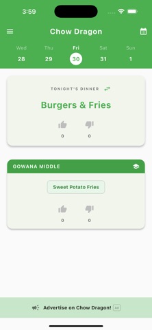 Chow Dragon Menu & Meals Screenshot 3 of 5