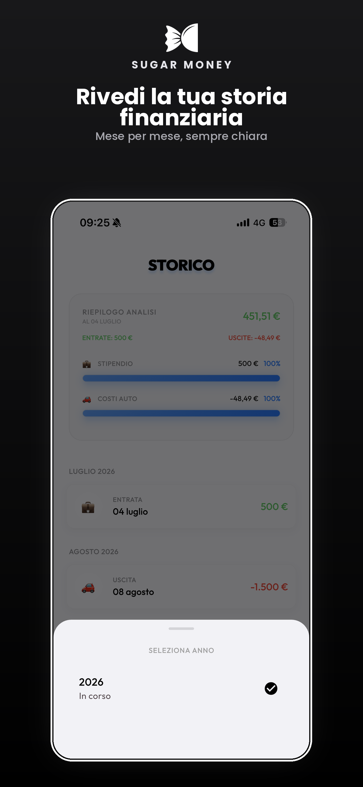 Sugar Money: Gestione Spese screenshot 6
