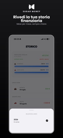 Sugar Money: Gestione Spese screenshot