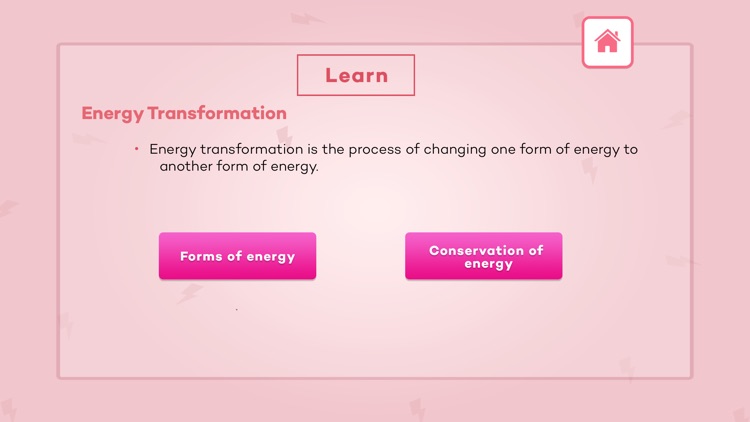 Forms of Energy Transformation