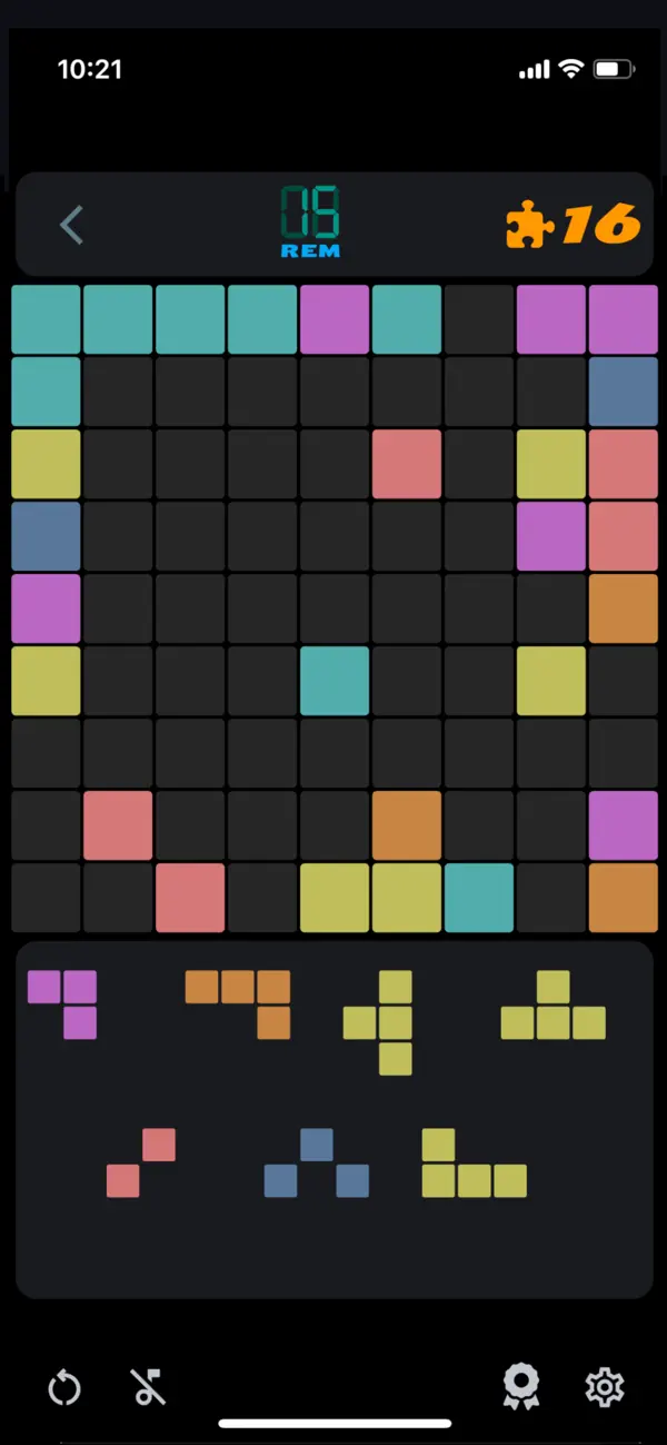 Screenshot #2 pour Techo Blocks: Retro Arcade