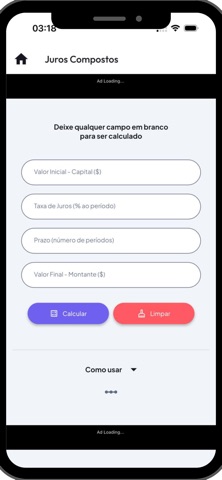 FinCalc - Simulador Financeiro screenshot