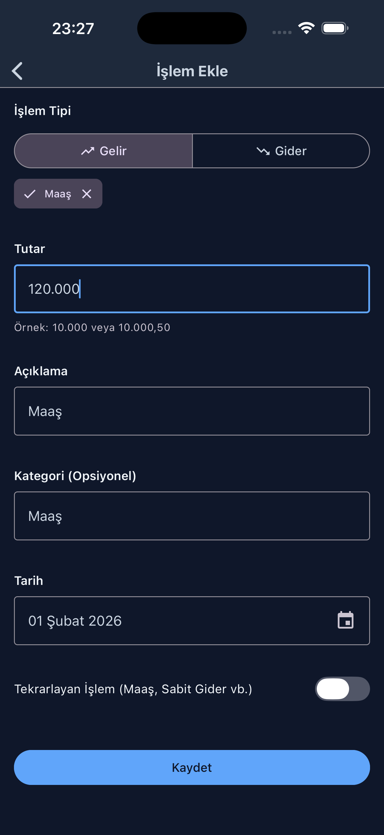 Bakiye.io screenshot 2