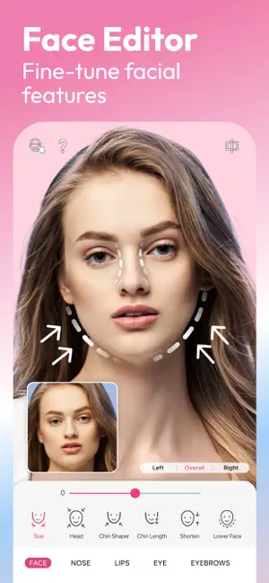 YouCam Makeup: Face Editor iPhone screenshot 2