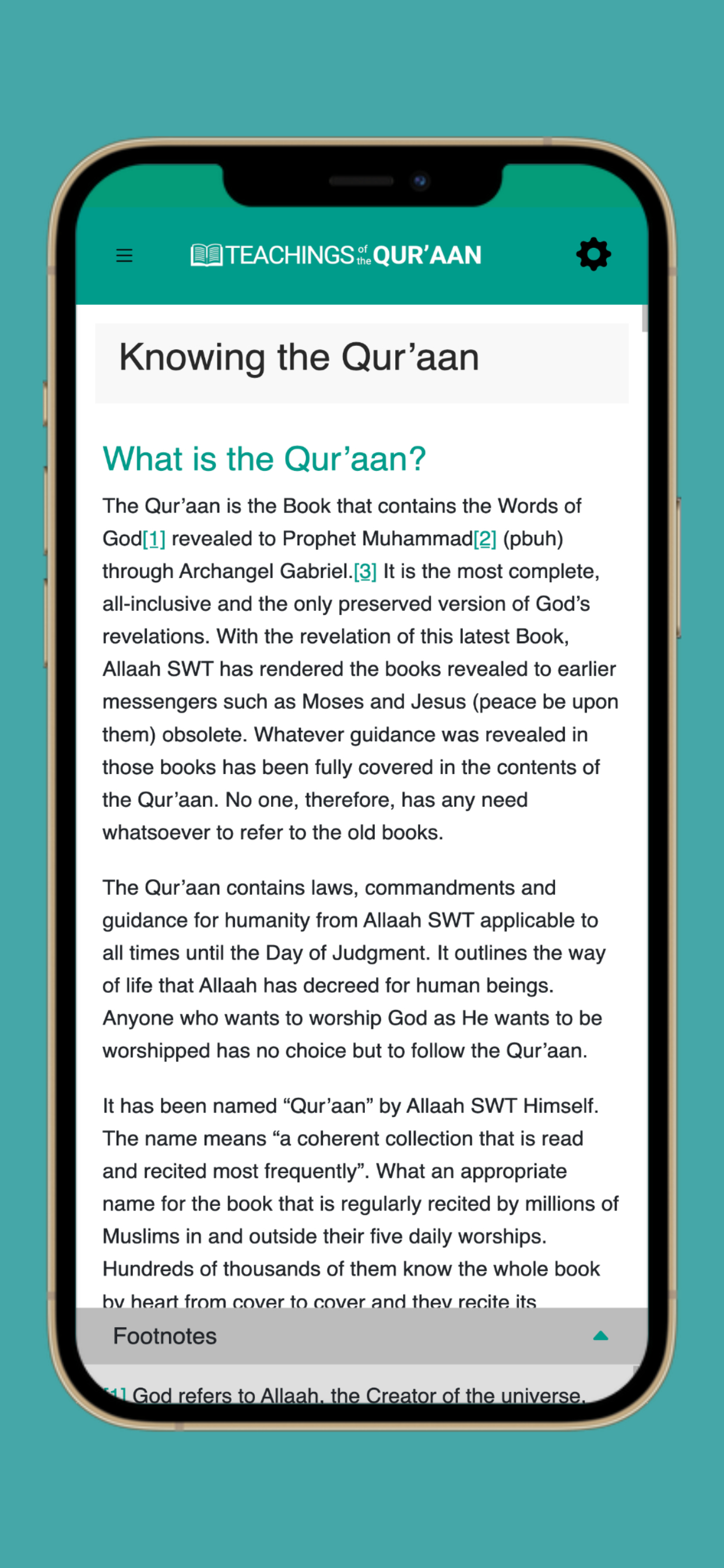 Teachings Of The Quraan screenshot 4