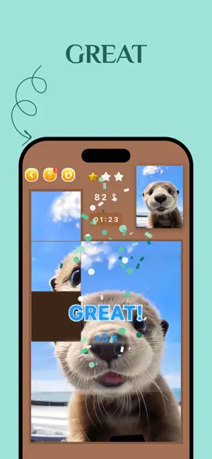 Toon Slide Puzzle AI Art screenshot 3