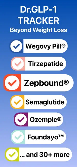 Free GLP 1 Tracker Dr.GLP1™ screenshot 1
