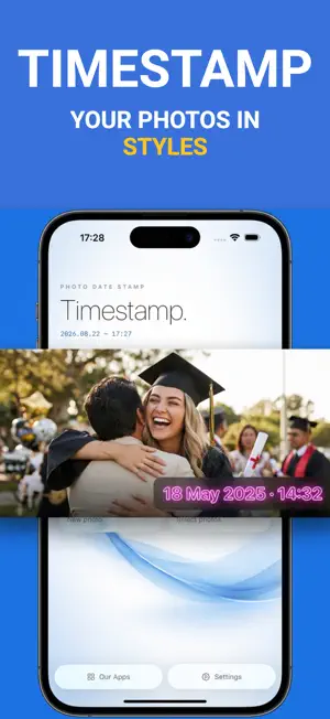 Photo TimeStamp Camera screenshot 1