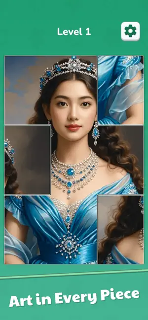 Jigsaw Solitaire Relax Puzzle screenshot 1