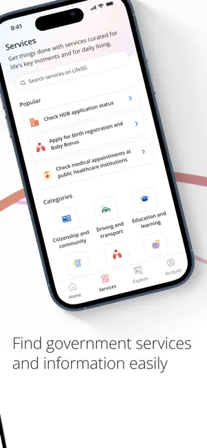 LifeSG screenshot 2