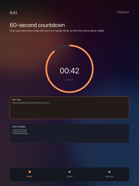 Beginbeat screenshot 4