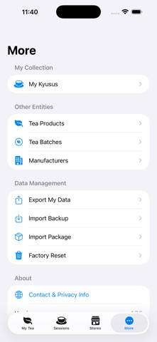 TeaLoveLog Screenshot 6 of 10