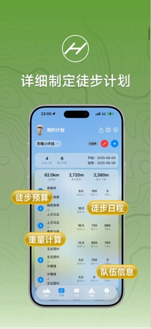 行山记-户外、爬山、徒步随行记录 screenshot