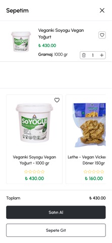 Vegan İstasyon screenshot