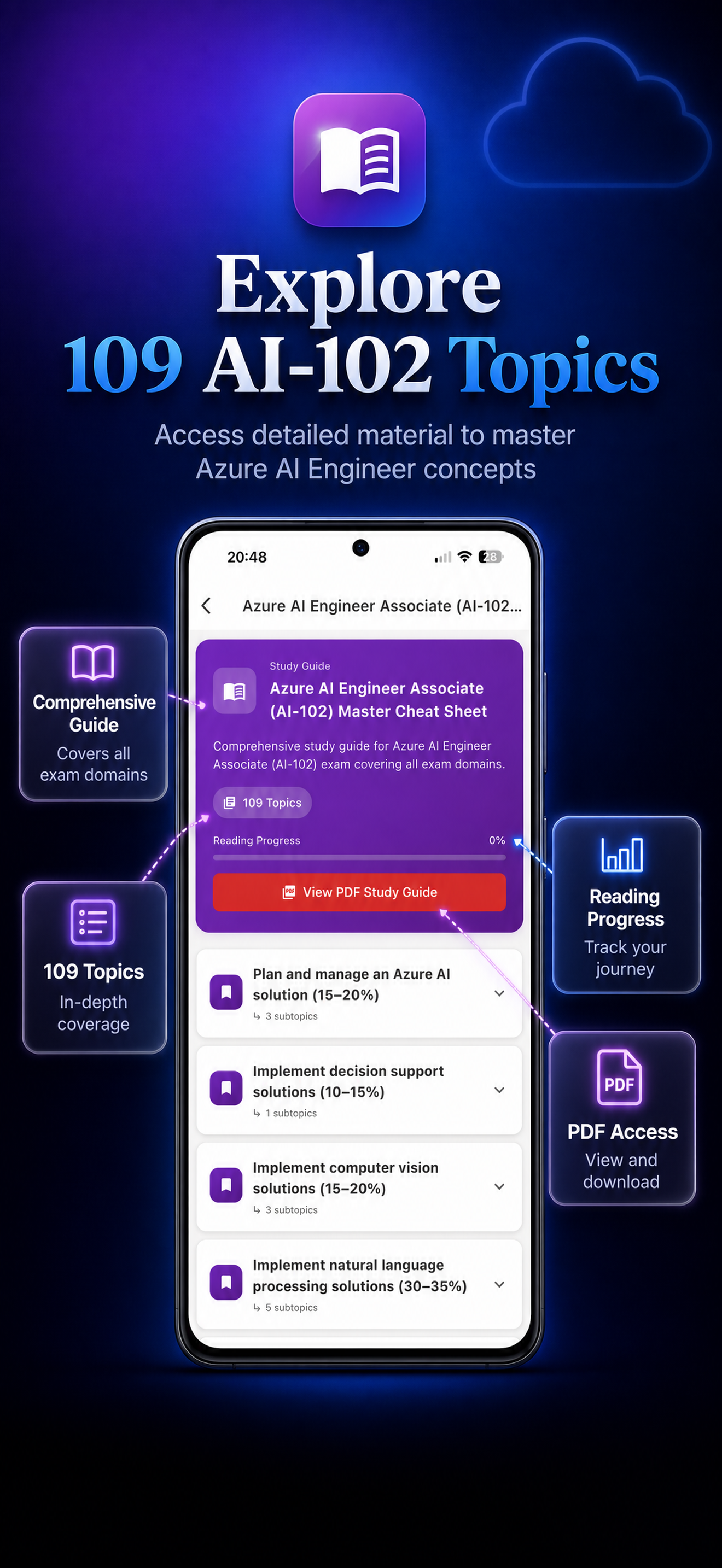 Prep AI-102 2026 ® ExamCert screenshot 4