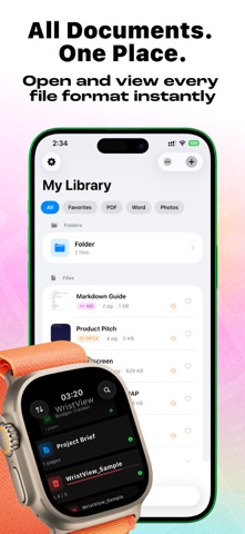 PDF Watch Viewer - WristView Screenshot 3 of 5
