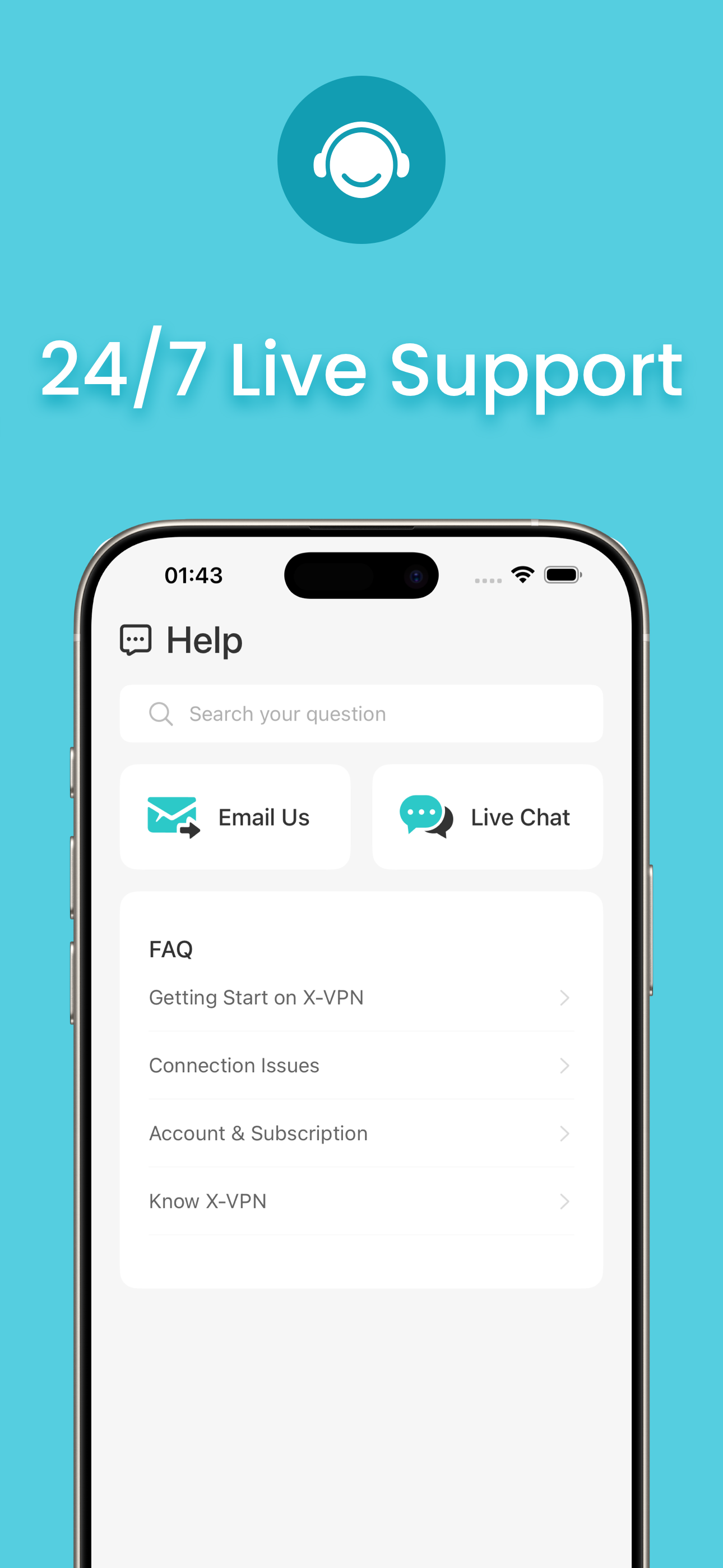 X-VPN: VPN Fast & Secure