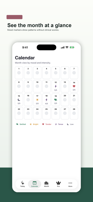 Mood Diary - Emotion Tracker Screenshot 2 of 6