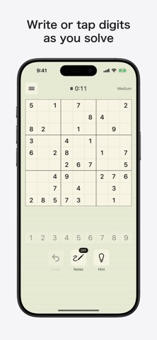 Pencil Number Place Screenshot 2 of 5