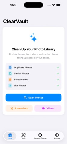 ClearVault – Smart Cleaner Screenshot 2 of 7
