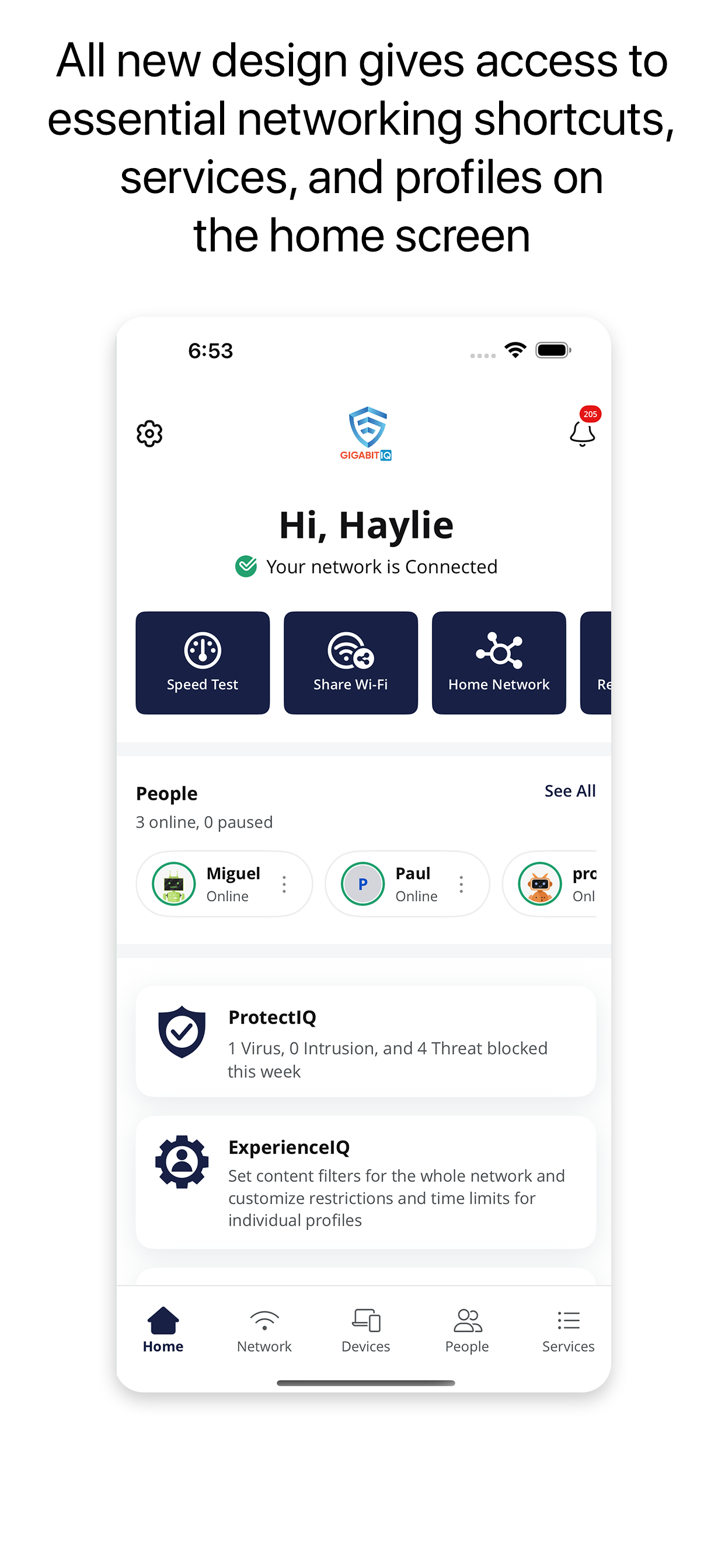 GigabitIQ screenshot 2