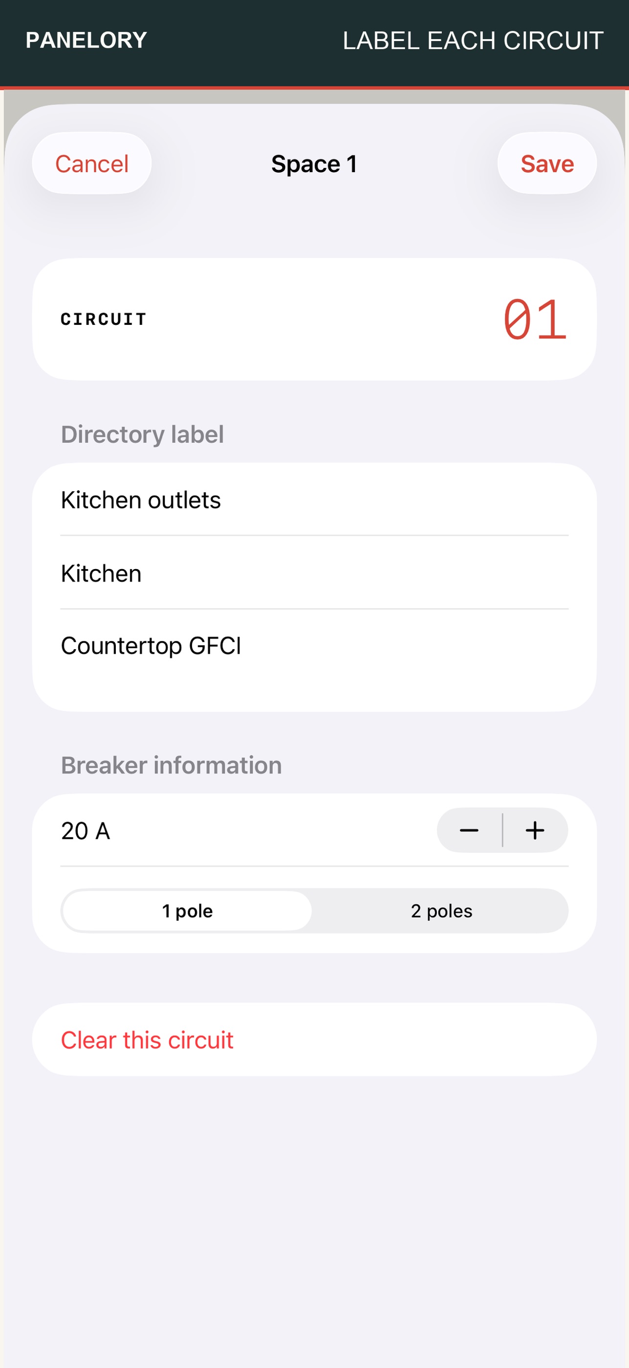 Screenshot 2 of Panelory Circuit Directory