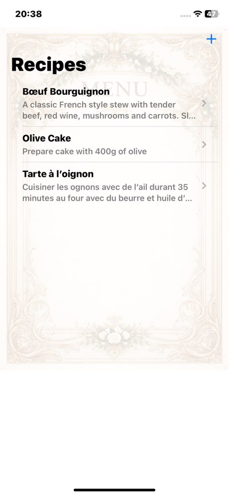 iCookingRecipe screenshot 5
