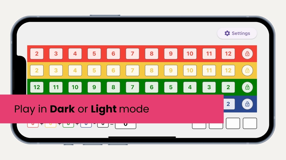 #2. Qwixx - Game Sheet (iOS) 由: Maikel Stuivenberg