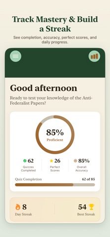 The Anti-Federalist Papers iPhone screenshot