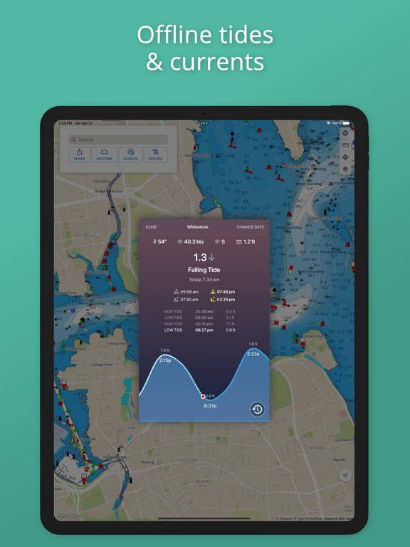 SeaDrive: Boat Navigation iPad screenshot 2 - Navigation app