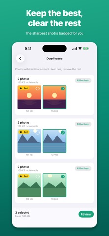 Winnow Photo Cleaner iPhone screenshot