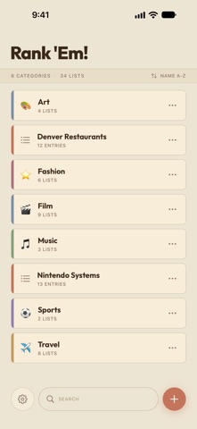 Rank 'Em! Screenshot 1 of 3