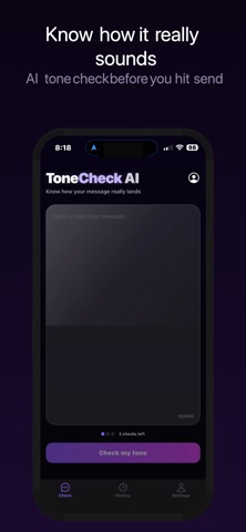 ToneCheck AI screenshot