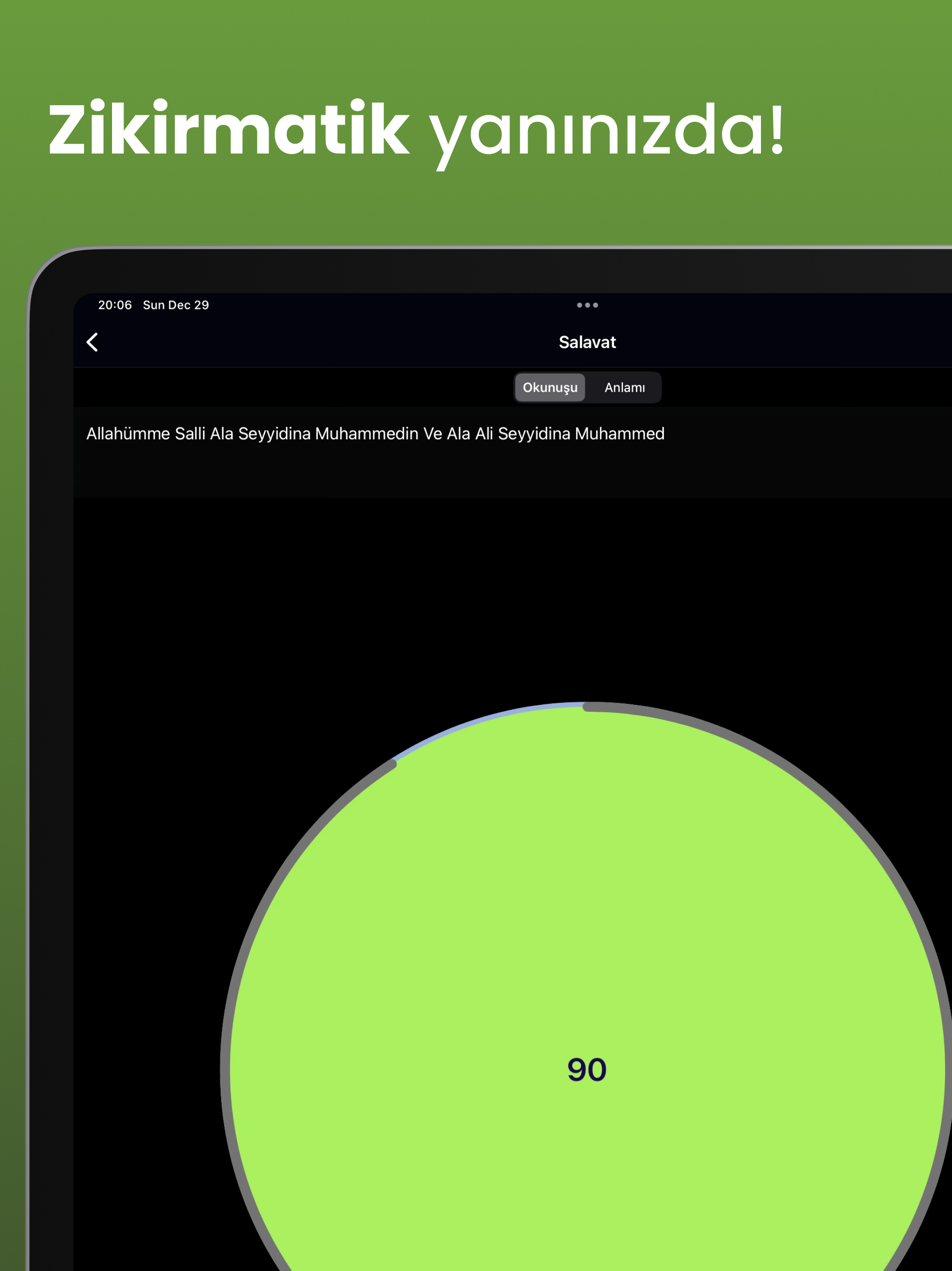 Zikirmatik - Tesbih Et screenshot 6