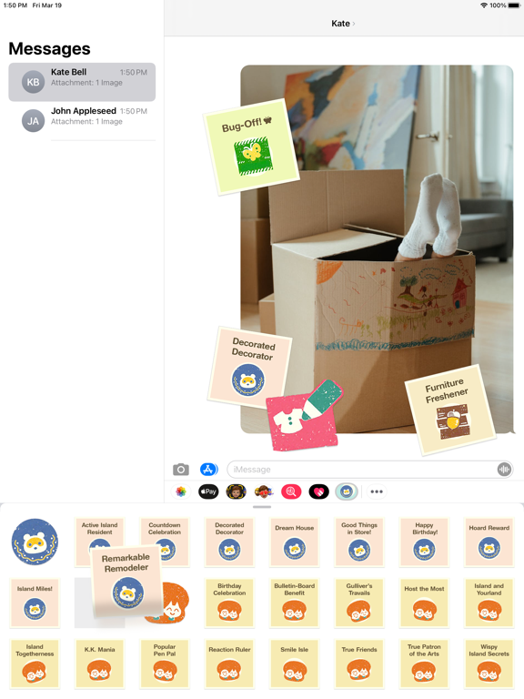 Screenshot #6 pour ACNH Nook Miles Stamps