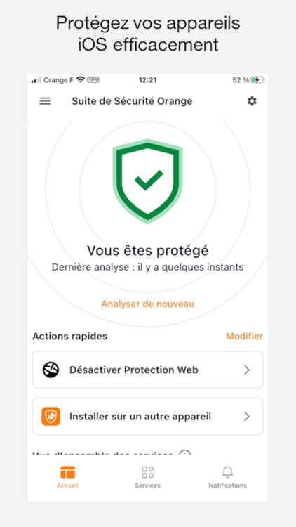 Suite de Sécurité Orange