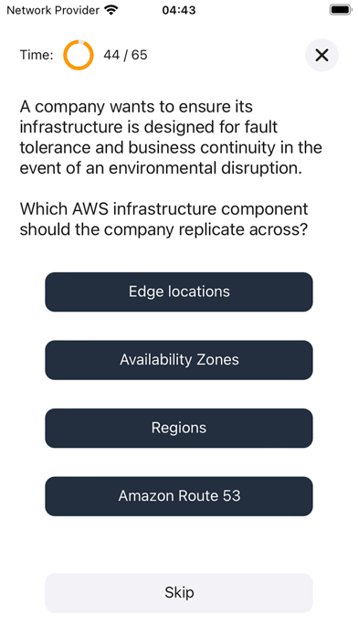Cloud Practitioner CLF-C02 Screenshot