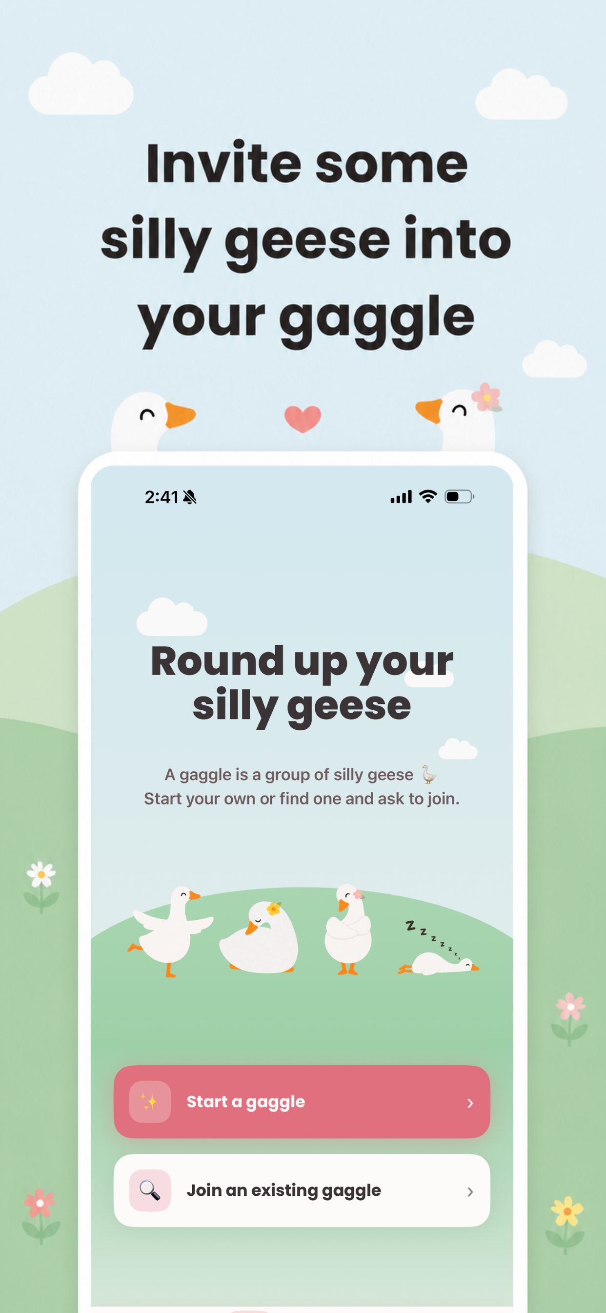 gaggle: walk with friends screenshot 3