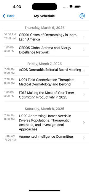 AAD Meetings screenshot 4