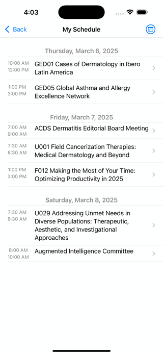 AAD Meetings Screenshot 4 of 5