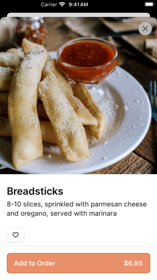 Frittella Italian Cafe iPhone screenshot 4 - Food & Drink app