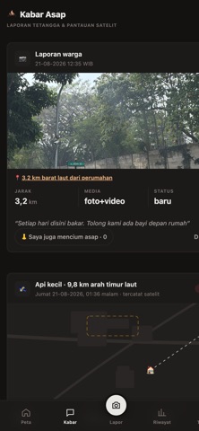 Pantau Asap iPhone screenshot 1